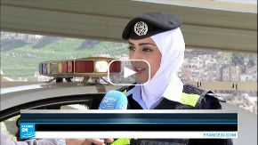 شرطة السير النسائية في الأردن